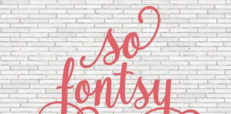 The So Fontsy Free Font: So Fontsy Exclusive Poster 1