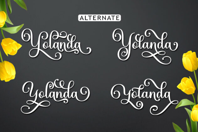 The Yolanda Font Duo Poster 4