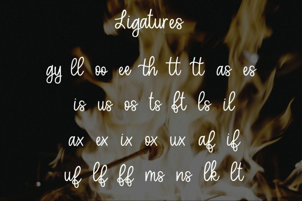 Toasted Marshmallow - A handlettered script font Poster 6