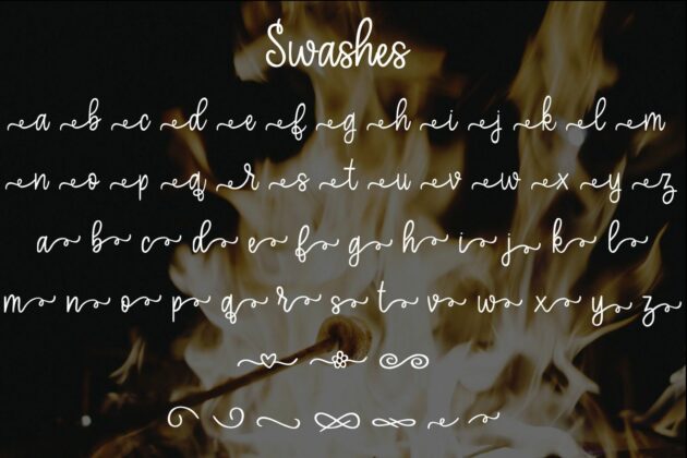 Toasted Marshmallow - A handlettered script font Poster 9