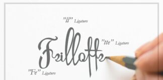 Ullarf font Poster 1