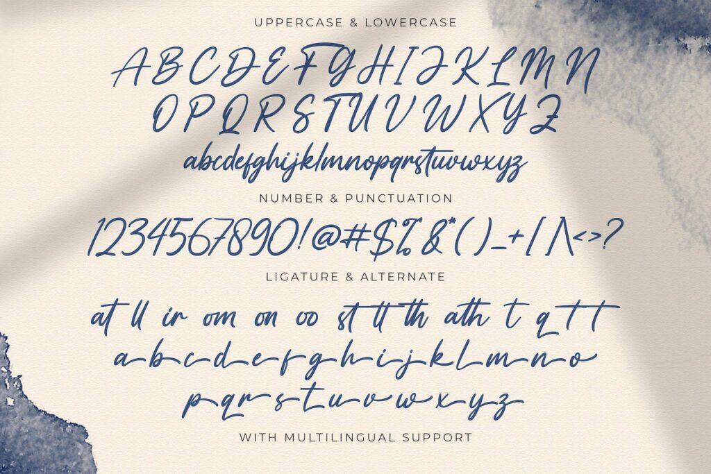 Vaizonlly - Bold Script Font Poster 1