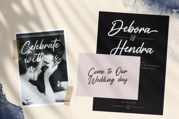 Vaizonlly - Bold Script Font Poster 5