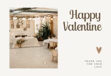Valentine Chocolate - Beauty Calligraphy Font Poster 1
