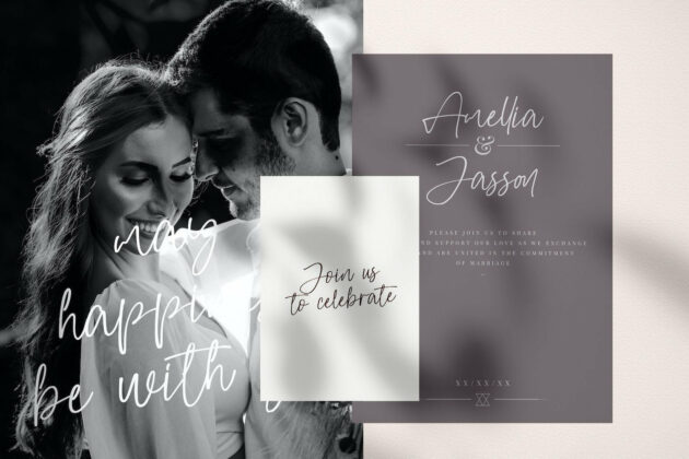 Vatteny Rose - Signature Script Font Poster 9