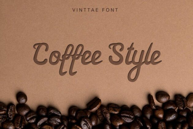 Vinttae font Poster 3