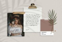 Volatile Monoline Handwritten Script Font Poster 1