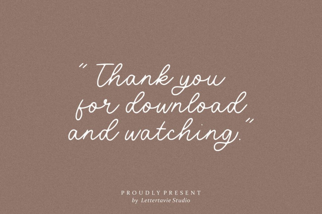 Volatile Monoline Handwritten Script Font Poster 7