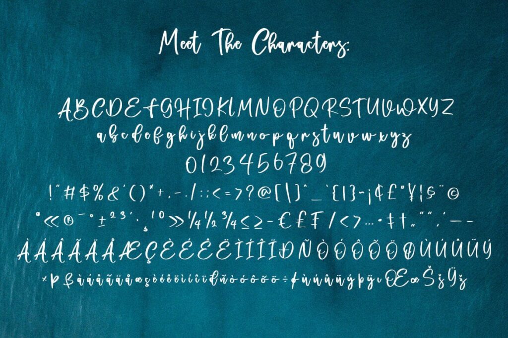 Wanderlust Font Poster 1
