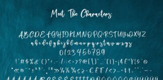 Wanderlust Font Poster 1