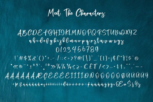 Wanderlust Font Poster 1