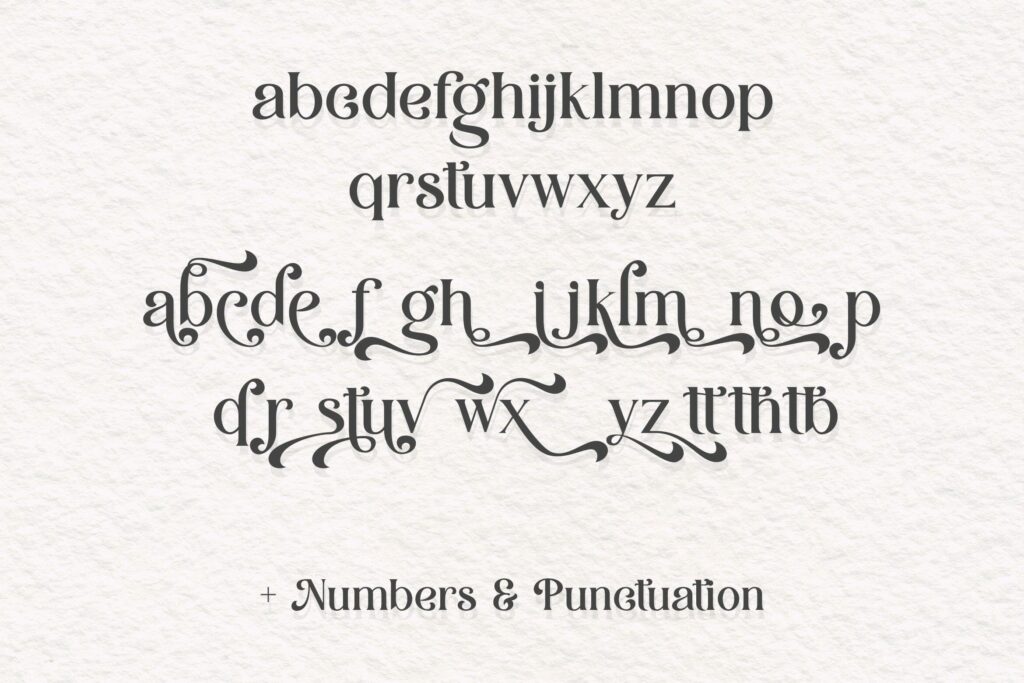 Warm Gatherings (Swash Font, Wedding Font, Logo Font) Poster 1
