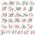 Wedding Embroidery Fonts for PES Machine Script BX Designs – Wedding Font Embroidery – Wedding Script Embroidery Font – 10 Sizes