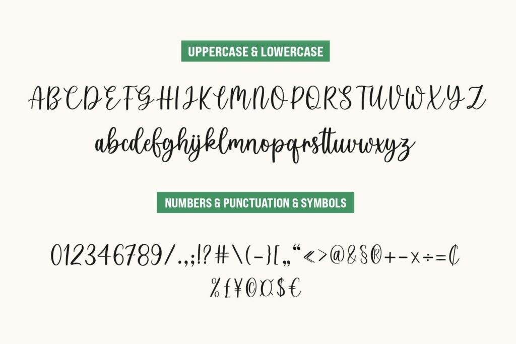 Welcome Holiday - Script Font Duo Poster 3