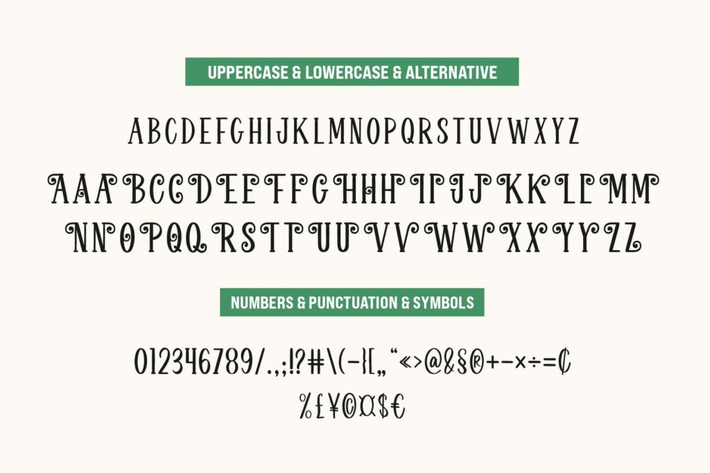 Welcome Holiday - Script Font Duo Poster 9