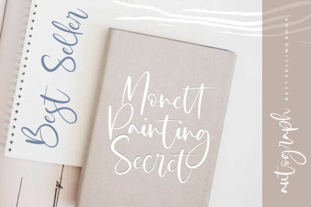 Wicked Dream Modern Handwritten Script Font Poster 3