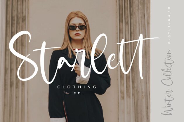 Wicked Dream Modern Handwritten Script Font Poster 6