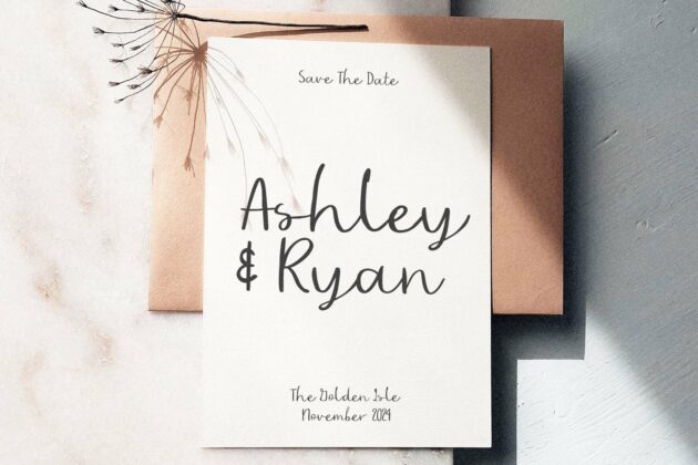 Wild Pears - Rustic Script Font Poster 2