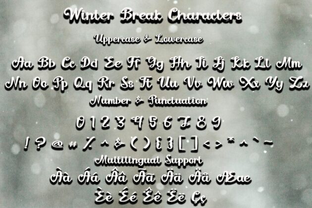 Winter Break Poster 3