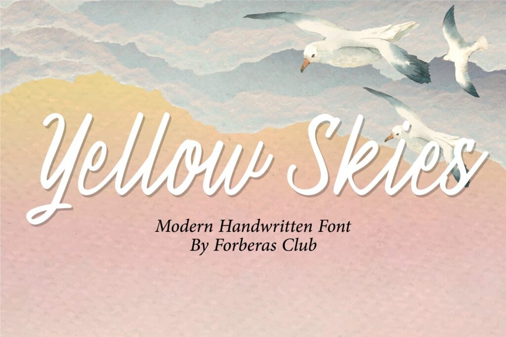 Yellow Skies Poster 1