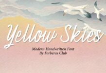 Yellow Skies Poster 1
