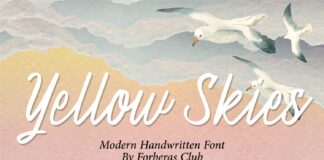 Yellow Skies Poster 1
