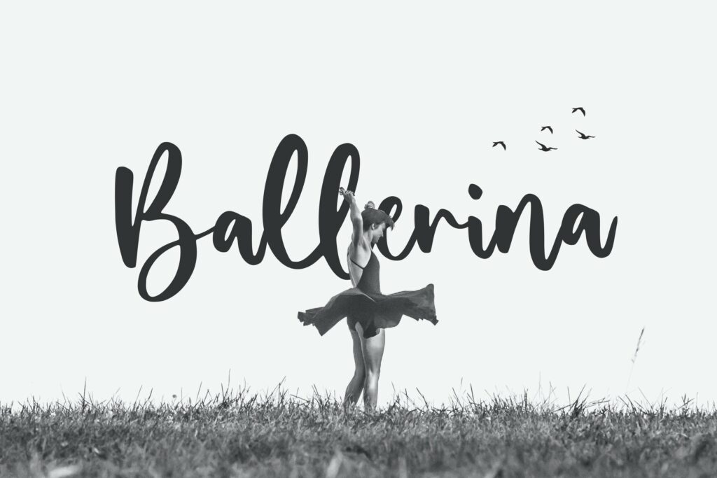 Yourladies Modern Handwritten Font Poster 1