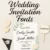 Elegant Wedding Invitation Fonts – Handwritten & Script Fonts