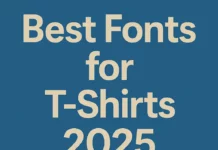 Best Fonts for T-Shirts 2025