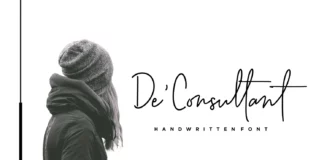 De’Consultant Font