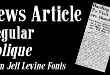 News Article JNL Font